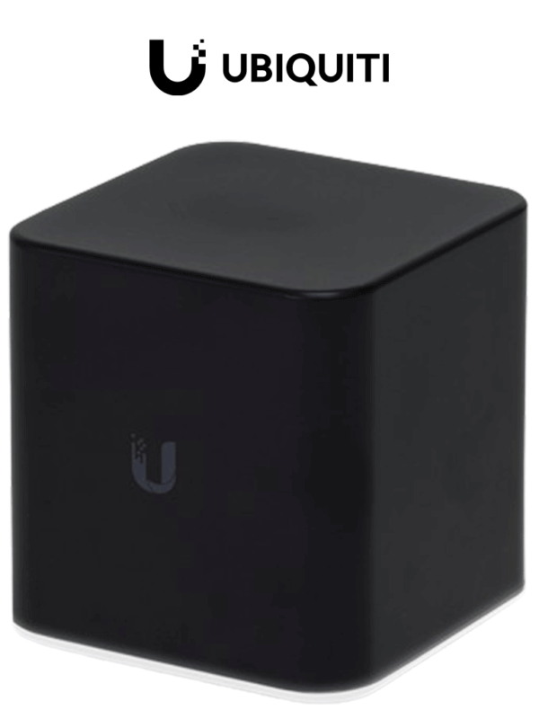 UBIQUITI ACB-ISP - Router inalámbrico AirCube con 4 puertos Fast Ethernet y WiFi 2.4GHz hasta 300 Mbps.