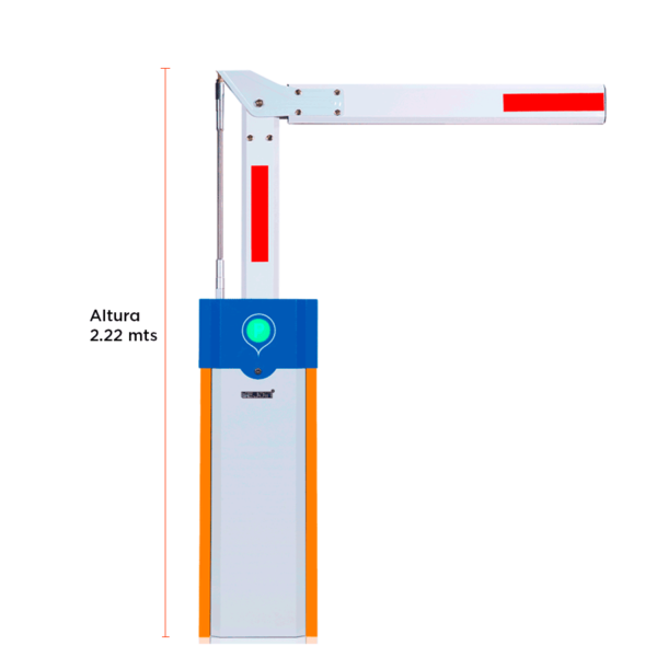 WEJOIN WJCB101VFIL33D90 - Barrera Vehicular Izquierda Alto Flujo / Motor 24 VDC / Brazo Octagonal Articulado De 3 Metros A 90 Grados / Velocidad 3 segundos / Dirección ajustable #WJ1 #MCI2Q125 - Image 3