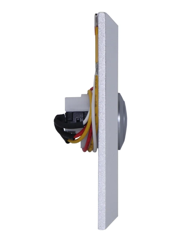 YLI ABK800A - Botón de Salida Mecánico, Carcasa de Aluminio con Acabado Metálico, Función NC/NO - Image 3