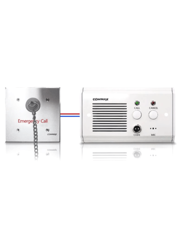 COMMAX JNS4CS - Subestación de cama para sistema de llamado de enfermería / Comunicación por voz con la unidad JNS70MN / Soporta botón pulsador CC200 y botones de emergencia - Image 5
