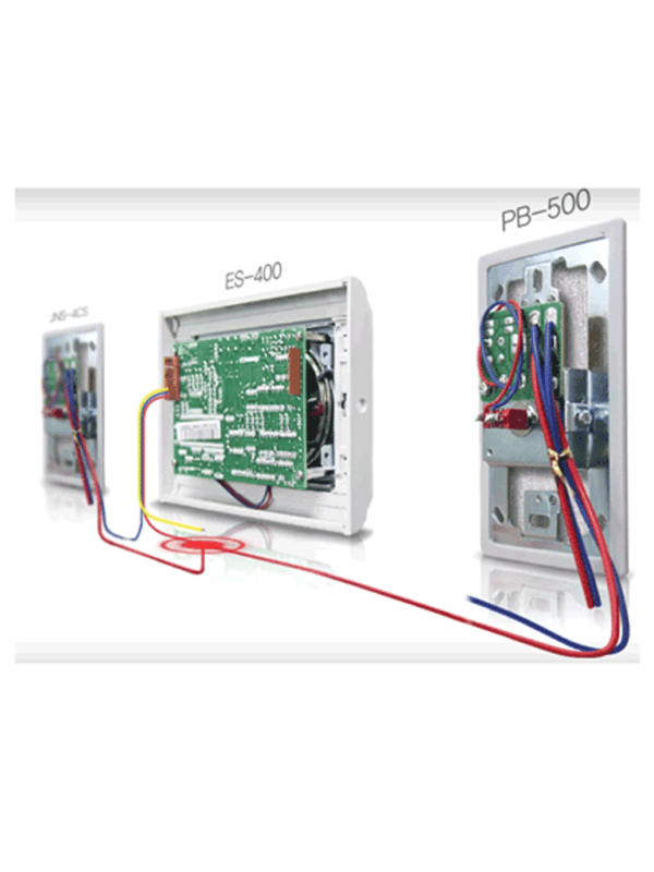 COMMAX JNS4CS - Subestación de cama para sistema de llamado de enfermería / Comunicación por voz con la unidad JNS70MN / Soporta botón pulsador CC200 y botones de emergencia - Image 3