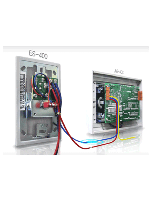 COMMAX JNS4CS - Subestación de cama para sistema de llamado de enfermería / Comunicación por voz con la unidad JNS70MN / Soporta botón pulsador CC200 y botones de emergencia - Image 4