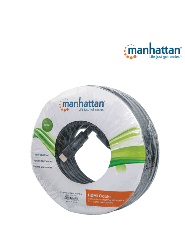 MANHATTAN 308434- Cable HDMI 1.3 M-M 15.0M Bolsa - Image 3