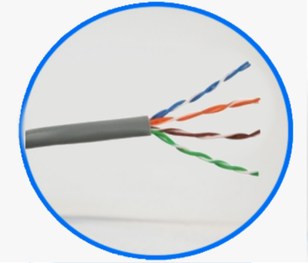 BELDEN 1583A008U1000 - Cable UTP / 4 Pares / Categoria 5E / 24 AWG / 305 Metros / 100% Cobre / Color gris/ - Image 3