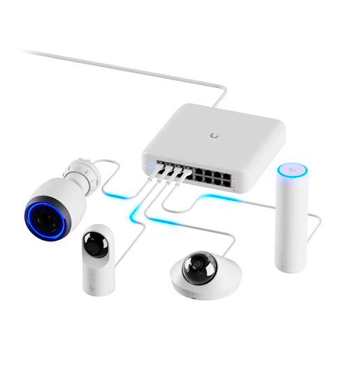 UBIQUITI USW-LITE-16-POE - Switch UniFi Lite, PoE administrable, con 16 puertos 10/100/1000 Mbps y 8 puertos 802.3af/at, con un presupuesto PoE de 45W #MCI2Q125 - Image 5