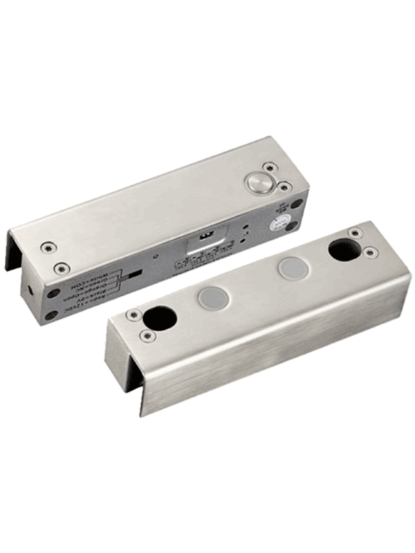 YLI YB500ULED - Cerradura Eléctrica 1000 Kg de Fuerza de Sujeción, Indicador LED para Puerta de Vidrio Sin Marco, 12 VDC, con Retardo de Tiempo Ajustable #ML3 - Image 2