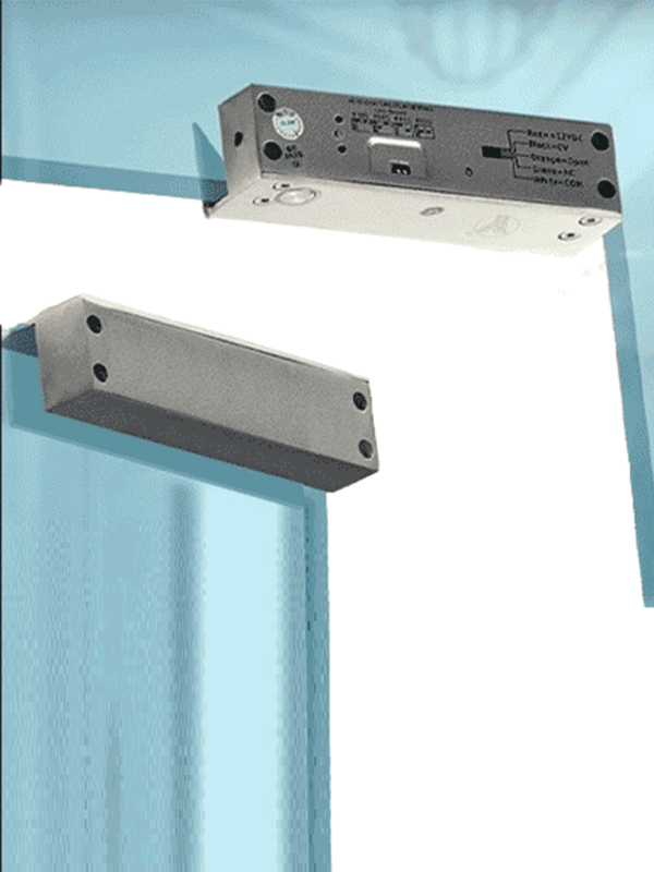 YLI YB500ULED - Cerradura Eléctrica 1000 Kg de Fuerza de Sujeción, Indicador LED para Puerta de Vidrio Sin Marco, 12 VDC, con Retardo de Tiempo Ajustable #ML3 - Image 3