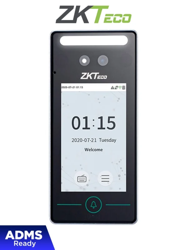 ZKTECO SpeedFaceV4LTA - Control de Acceso y Asistencia Visible Light con Autenticación Facial (800 Rostros), Verificación por Palma (800), Tarjeta ID 125 kHz (1000), Registro de 150,000 Eventos y Conectividad TCP/IP #ZK11 #ZK1