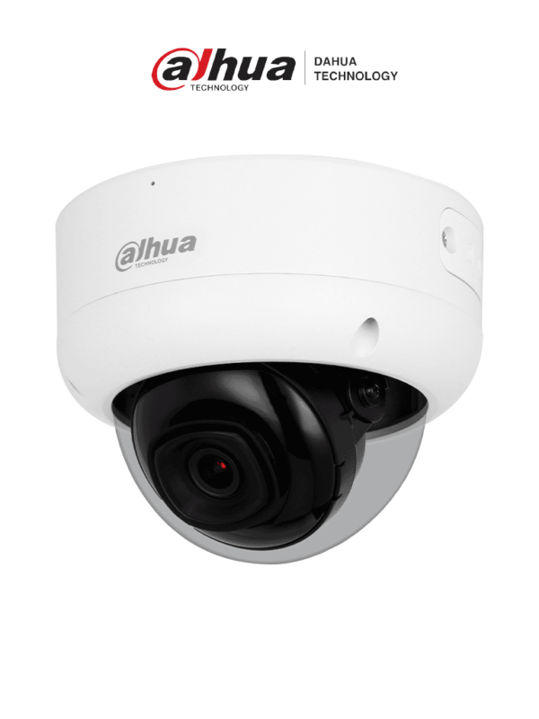 DAHUA IPC-HDBW3241E-AS-S2 -Cámara IP Domo Antivandálica de 2MP con lente de2.8 mm y107° de visión / WizSense/ IR de 50 m, micrófono integrado, SMD 4.0, AI SSA, Quick Pick, protección IP67/IK10, PoE, WDR real, E/S de alarmas y ranura microSD#CONGDA #MCI2Q