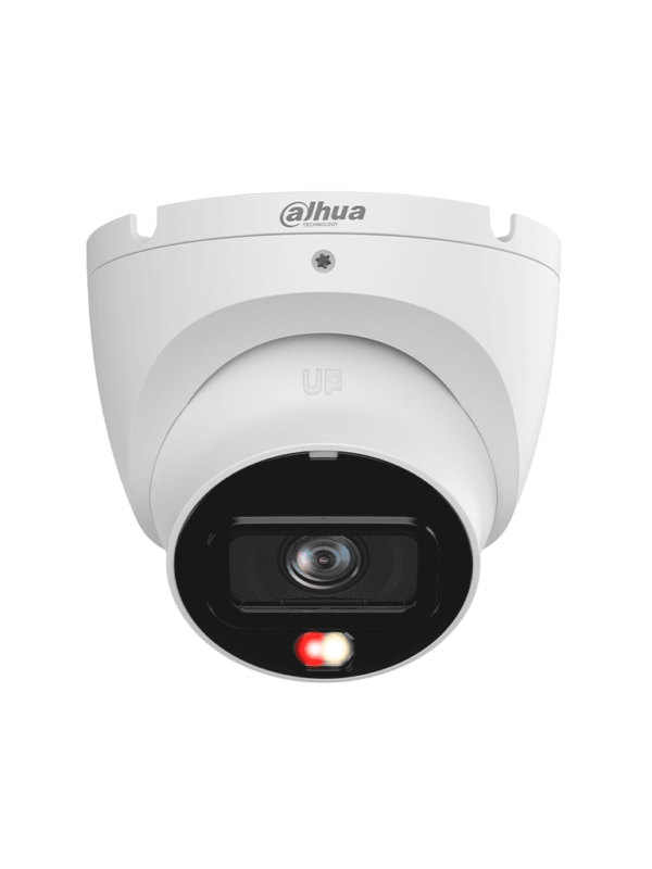 DAHUA DH-IPC-HDW1839TP-A-IL-0280B-S6 - Cámara IP Domo de 8MP con resolución 4K, lente de 2.8 mm y ángulo de visión de 105°. Equipado con iluminador dual, micrófono integrado, IR de 30m, DWDR, H.265, PoE. Diseño de multivisión y protección IP67. #MCI1Q125 - Image 2