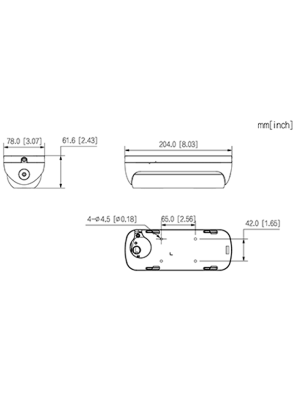 DAHUA IPC-HDW8441X-BV-3D - Cámara Stereo 3D IP con IA de Análisis de Comportamiento/ 4 MP/ Detección de Violencia/ Detección de Caidas/ Analisis de Permanencia/ Numero Anormal de Personas/ IR 20Mts/IP67/Ik10/E&S deAlarma/ Microfono y Altavoz/ MicroSD/ - Image 3