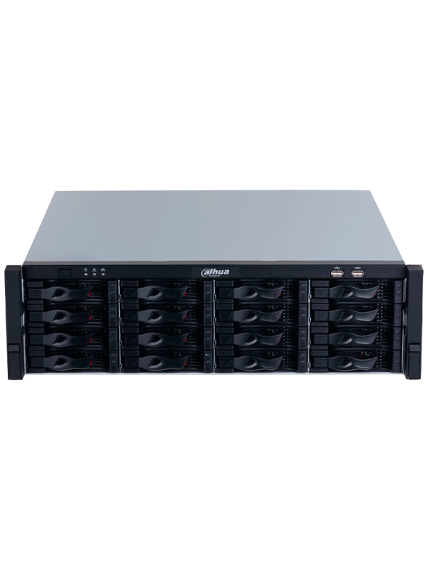 DAHUA DHI-NVR616H-128-XI NVR WizMind de 128 canales con 2U 16HDD 1024 Mbps y RAID. Ofrece detección facial, protección perimetral, SMD Plus e IA avanzada por cámara. - Image 2