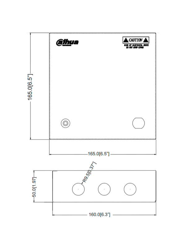 DAHUA PFM341-9CH - Fuente de Poder de 12 vcd/ 5 Amperes/ para 9 Camaras/ Fusibles Intercambiables/ Proteccion contra Sobrecargas/ Color Blanco/ - Image 4