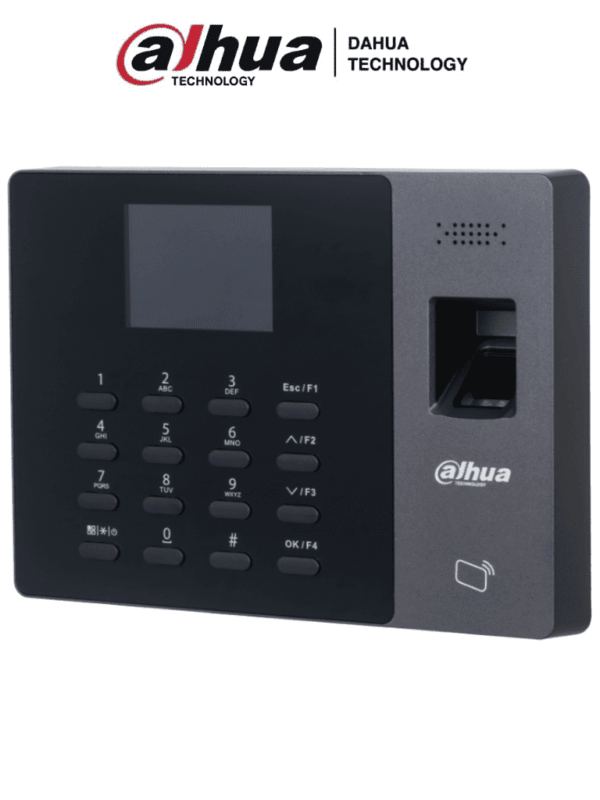 DAHUA ASA1222GL-D - Control de Asistencia Stand Alone con Batería Incluida/ 1000 Usuarios, Passwords y Tarjetas ID/ 2000 Huellas/ 100,000 Registros de Asistencias/ Protocolos TCP/IP/UDP/IPv4/ USB p/Exportar Registros/ Horarios