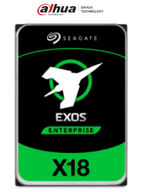 Seagate- Disco Duro para Servidor Seagate Exos X18 3.5''/ 16TB/ SATA III/ 6Gbit/s, 7200RPM/ 256MB Caché #MCI1Q125