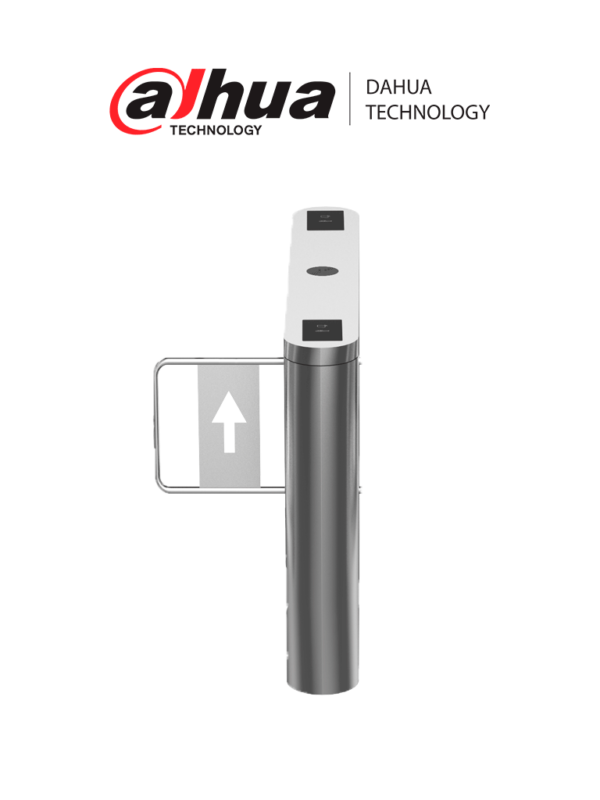 DAHUA DHI-ASGB611K-R - Swing Barrier (Barrera Medio Cuerpo) Derecha/ Servo Motor/ 12 Pares IR/ 20-60 Personas por Minuto/Apertura ajustabel 0.5s-1.6s/ Carril de 600mm/Exterior Protegido-Interior/ Compatible con DHI-ASGB610K-L y DHI-ASGB621K-D