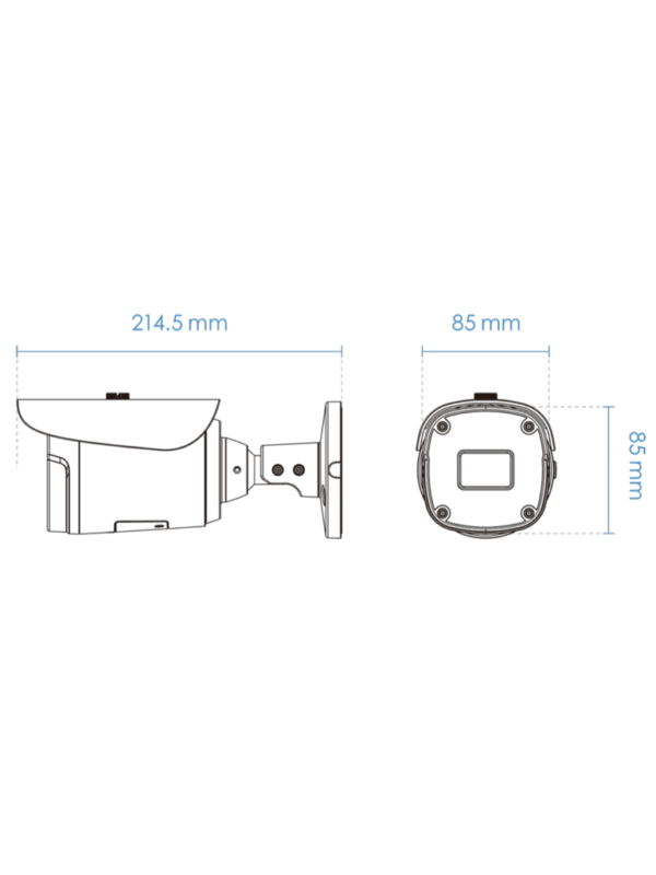 VIVOTEK IB9388-HT - Cámara IP bullet exterior 5 MP, lente varifocal remoto 2.8-12mm, H.265, Smart IR 30m, WDR Pro, SNV, ciberseguridad Trend Micro, Smart Stream III, IP66, IK10, NDAA, ONVIF. #CONGELA2 #vtk #MCI2Q125 - Image 2