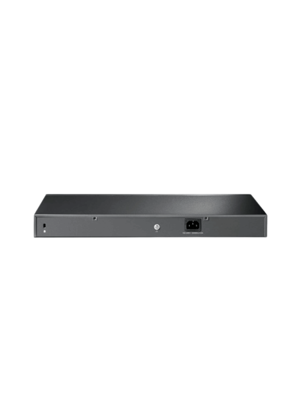 TP-LINK SL2428P - Switch PoE+ JetStream SDN administrable con 24 puertos 10/100 Mbps, 2 puertos 10/100/1000 Mbps (Uplink), 2 puertos SFP (combo 2 RJ45 10/100/1000 Mbps), capacidad de 250W y administración centralizada OMADA SDN. - Image 2