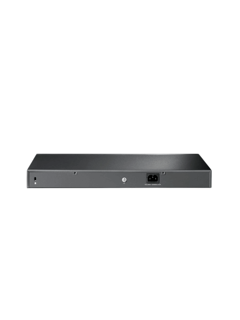 TP-LINK SL2428P - Switch PoE+ JetStream SDN administrable con 24 puertos 10/100 Mbps, 2 puertos 10/100/1000 Mbps (Uplink), 2 puertos SFP (combo 2 RJ45 10/100/1000 Mbps), capacidad de 250W y administración centralizada OMADA SDN. - Image 2