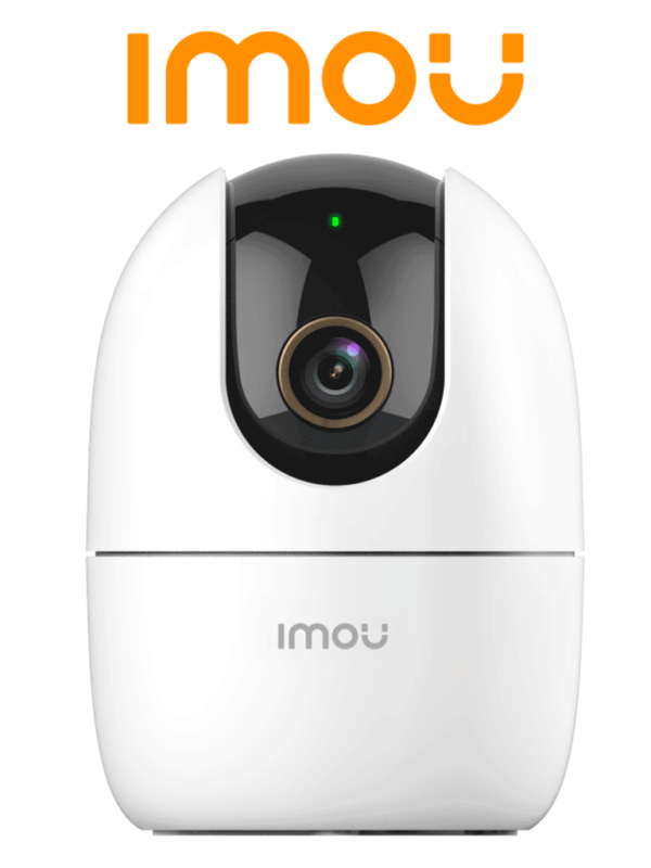 GRATIS MEMORIA 32GB IMOU Ranger 2 5MP (IPC-K2EN-5H2W) + WDD032G1P0C - Cámara IP Domo Motorizado WiFi de 5MP cuenta con IA, autotracking, audio bidireccional, sirena, micrófono, IR 10m, ranura MicroSD, detección de humanos y modo privacidad.