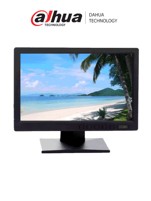 DAHUA DH-LM10-V100 - Monitor LCD de 10 Pulgadas/ Especial para DVRs Moviles/ Optimizado Operacion continua/ PM/ Soluciones Moviles #MCI2Q125