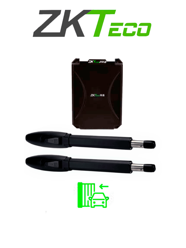ZKSW300DCB - KIT DE PISTONES ALUMINIO / PARA PUERTAS ABATIBLES CON DOBLE SERVICIO / SOPORTA 300 KG POR PUERTA / FÁCIL INSTALACIÓN / NO REQUIERE TRABAJOS DE SOLDADURA ADICIONALES / ACCESORIOS DE MONTAJE INCLUIDOS