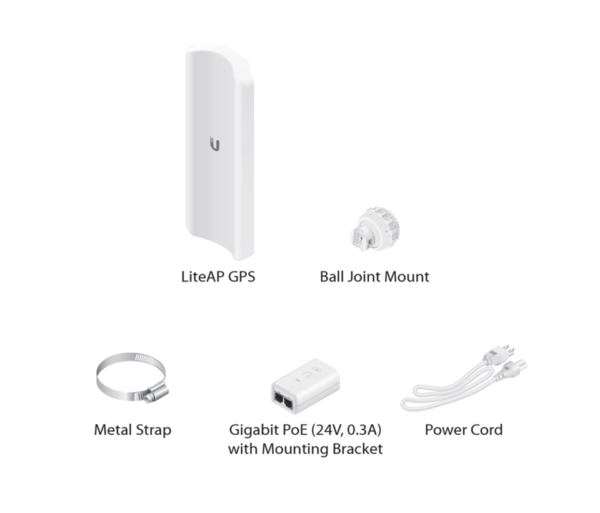 UBIQUITI LAP-GPS - Radio con antena integrada Airmax AC 5.8GHz de exterior con antena sectorial de 17 dBi y 90 grados de apertura. Potencia de 25 dBm, rendimiento hasta 450 Mbps y sincronización GPS. #ENE2 #DUOUBIQUITI - Image 8