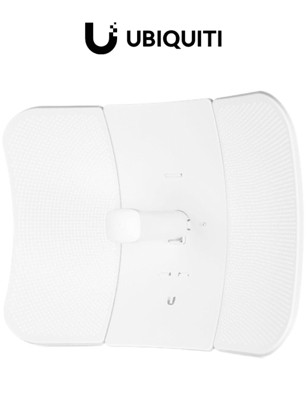 UBIQUITI LITEBEAM AC LBE-5AC-LR - Radio Airmax AC GEN2 5.8GHz para exteriores con antena integrada de 26 dBi, potencia de 25 dBm y rendimiento de hasta 450 Mbps.#ENE2