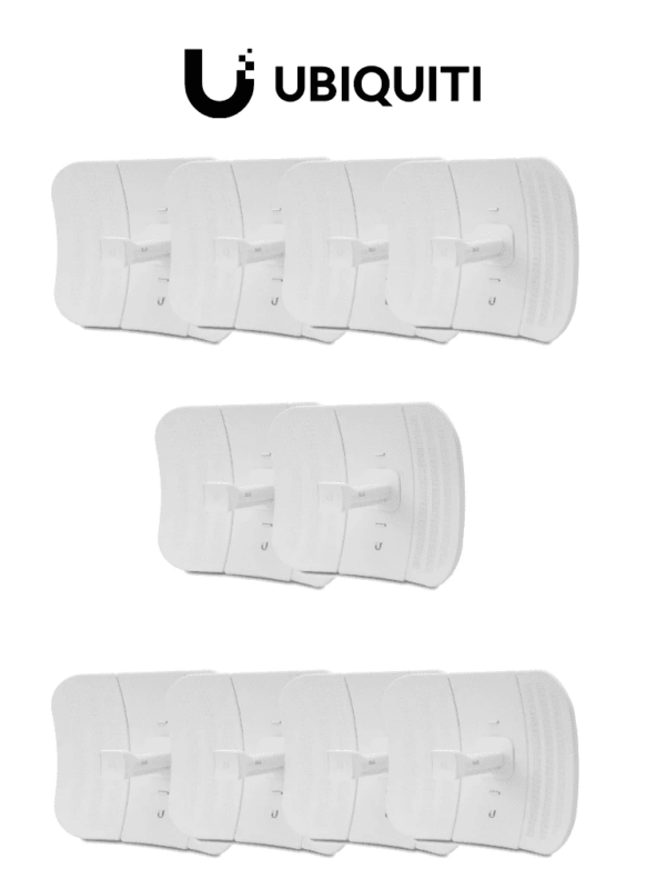 Kit de 10 UBIQUITI LiteBeam M5 LBE-M5-23 - Radio (CPE) airMAX M5/ 5 GHz (5150 - 5875 MHz)/ Antena Integrada de 23 dBi