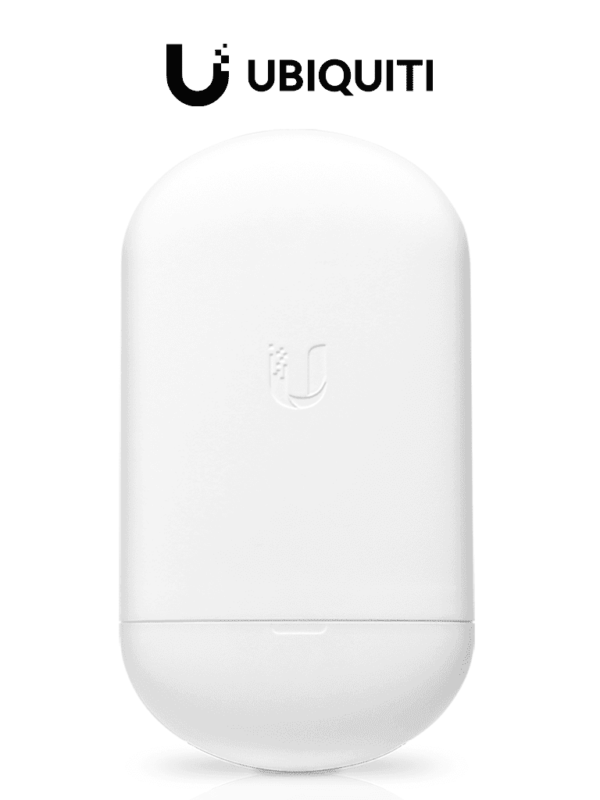 UBIQUITI NANOSTATION AC LOCO5AC- Radio con Antena Integrada AirMax AC 5.8GHz para uso en exteriores, con tecnología MIMO. Cuenta con una antena panel de 13dBi y una potencia de transmisión de 25dBm. No incluye adaptador PoE.