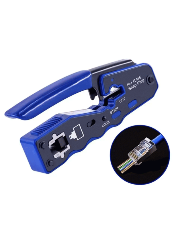 TCE LN-NET-EP670 - Herramienta de Corte y Terminado de Plugs Pass Through RJ45, Acero al Carbón y Mango Ergonómico ABS + TPR.#NUEVO1M #MCI1Q125 - Image 2
