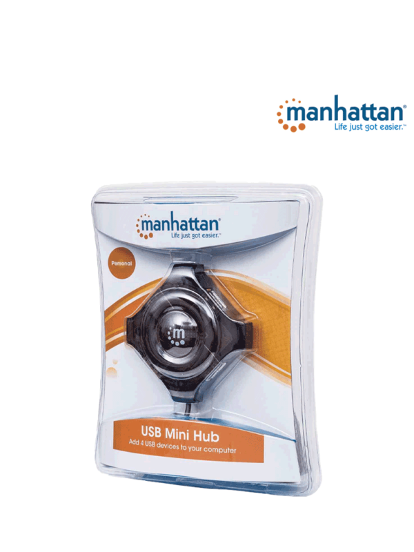 MANHATTAN 162272 - Mini USB de 4 Puertos que Proveen Energía/ Soporta especificaciones USB 1.1/ Soporta Dispositivos y Puertos USB 2.0 (hasta 12 Mbps)/ - Image 7