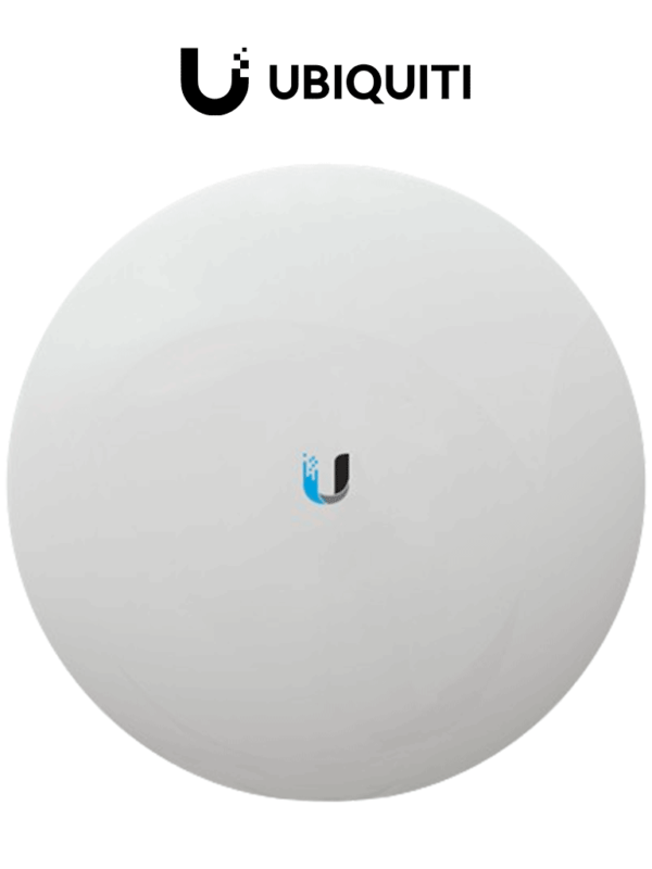 UBIQUITI NANOBEAM AC NBE-5AC-GEN2 - Radio Airmax AC GEN2 5.8GHz para exteriores con antena integrada de 19 dBi, MIMO, potencia de 26 dBm y rendimiento de hasta 450 Mbps. #MCI2Q125