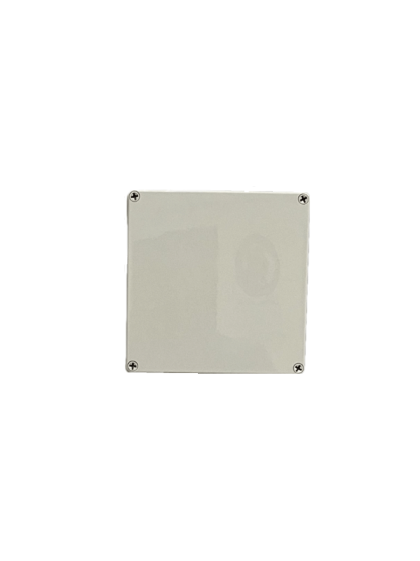 SBE TECH SBE-OP20020013 - Gabinete plástico con cubierta opaca, 20 x 20 x 13 cm multiusos con grado de protección IP66, fabricada en material autoextinguible y resistente a la abrasión