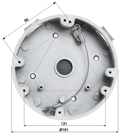 DAHUA PFA138 -Caja de Conexiones compatible con Series HDBW1/ Incluidos HDBW3231/3802E-Z/ HDBW5231/5431/5631/5831E-Z5E, HDB5331E, HDBW5331E, HDBW8242E-Z4FD, HDBW8242E-Z4FR/5231/5431/5631/5831E-ZE - Image 2