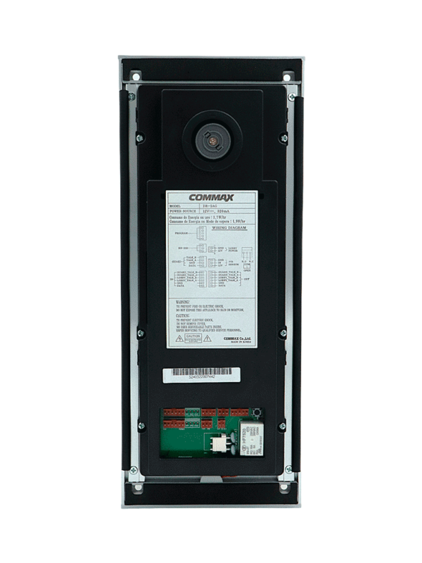 COMMAX DR2AG - Panel de audio para edificios departamentales, Fraccionamientos, cotos, etc. desde 4 hasta 1000 auriculares / Conexión por 2 hilos de Distribuidor con Auricular/ #Audiogate - Image 4
