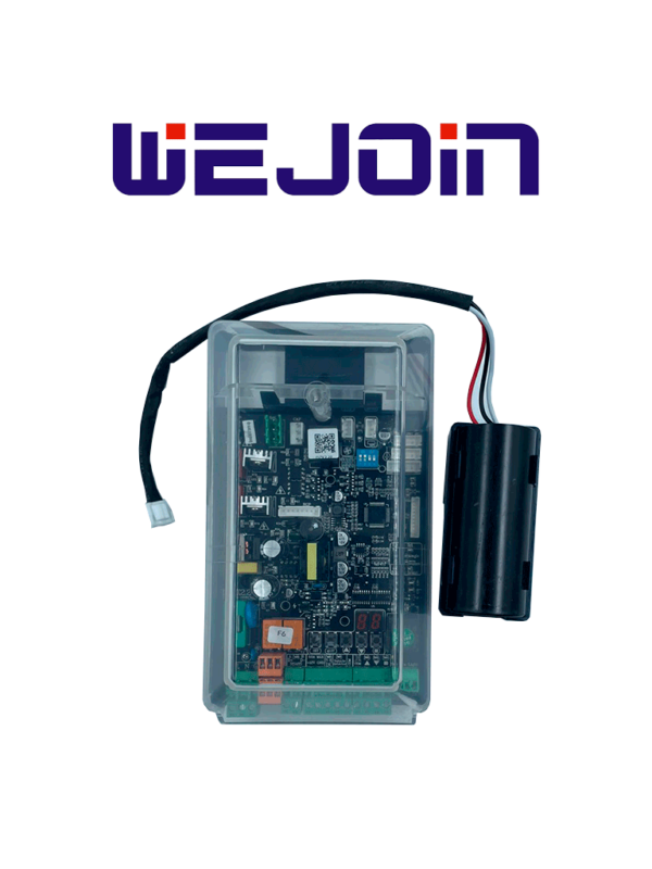 WEJOIN WJBGMBLACK - Panel de control para barrera / Logica digital de control / Contactos UP DOWN / RS485 / Incluye capacitor #MCI2Q125
