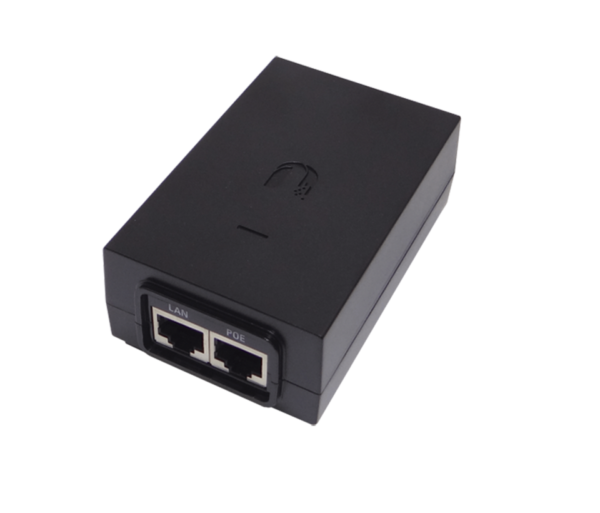 UBIQUITI POE-24-12W-G - Inyector PoE pasivo Gigabit para equipos Ubiquiti de 24 VDC, 0.5A y función de reinicio remoto. - Image 2