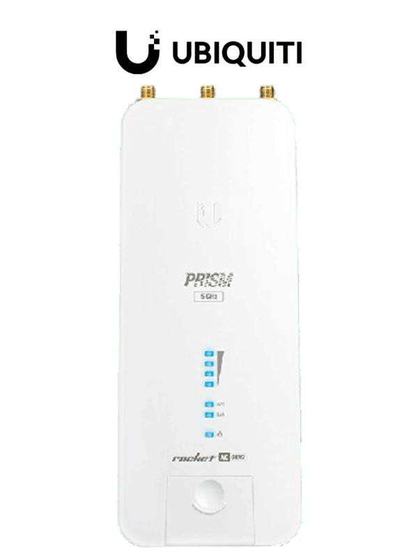 UBIQUITI ROCKET RP-5AC-GEN2 - Radio Airmax AC Prism Gen2 conectorizado de 5GHz para exterior, con tecnología MIMO, 27 dBm y rendimiento hasta 500 Mbps.