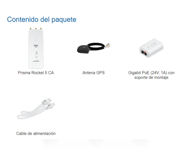 UBIQUITI ROCKET RP-5AC-GEN2 - Radio Airmax AC Prism Gen2 conectorizado de 5GHz para exterior, con tecnología MIMO, 27 dBm y rendimiento hasta 500 Mbps. - Image 7