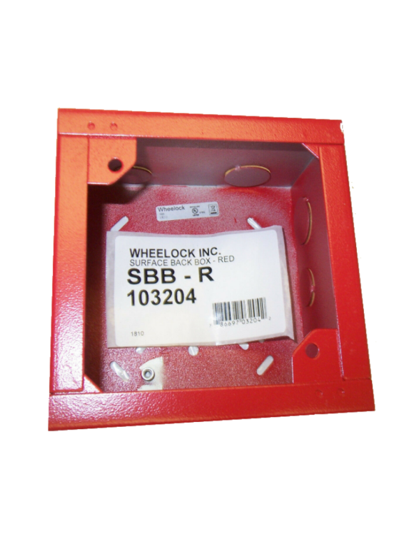 BOSCH F_SBBR - Caja posterior para sirena color rojo - Image 2