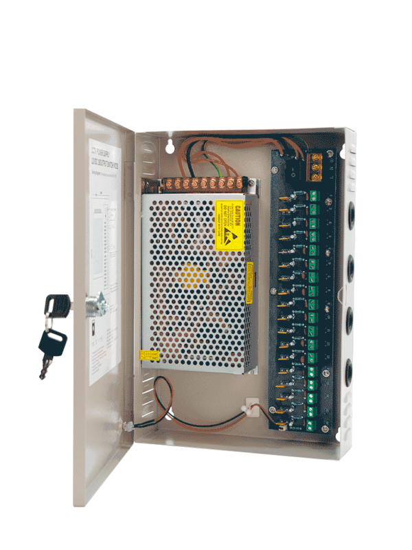 SAXXON SX20A18CH - Fuente de Poder Profesional 12 VCD / 20 Amperes / 18 Canales / 1.1 Amperes por Canal / Protección contra Sobrecargas / Led Indicador de Funcionamiento - Image 3