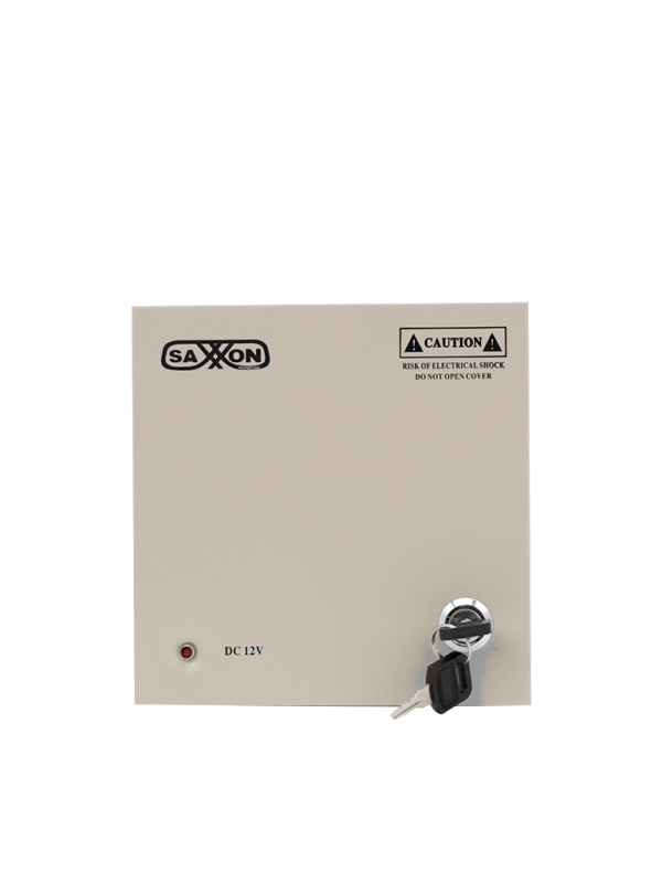 SAXXON SX5A4CH - Fuente de Poder Profesional 12 VCD / 5 Amperes / 4 Canales / 1.1 Amperes por Canal / Protección contra Sobrecargas / Led Indicador de Funcionamiento - Image 3