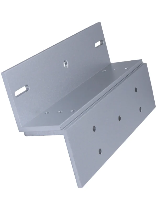 ZKTECO LMB200ZL - Soporte de Montaje para Diversos Tipos de Puertas, Tipo ZL, Aluminio Anodizado, Compatible con Cerradura Magnética LM200LED - Image 3
