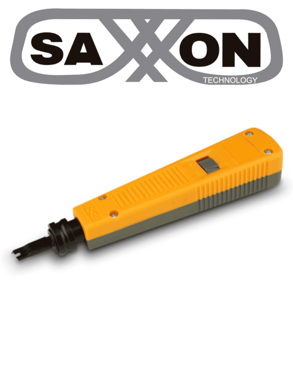 SAXXON G110 - Herramienta de impacto / Navaja multiposicion / Para ponchar o cortar cable