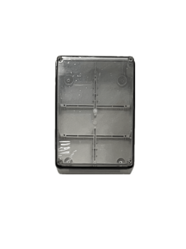 SBE TECH SBE-TR25015013 - Gabinete plástico con tapa transparente , 20 x 20 x 13 cm multiusos con grado de protección IP66, fabricada en material autoextinguible y resistente a la abrasión #MCI1Q125
