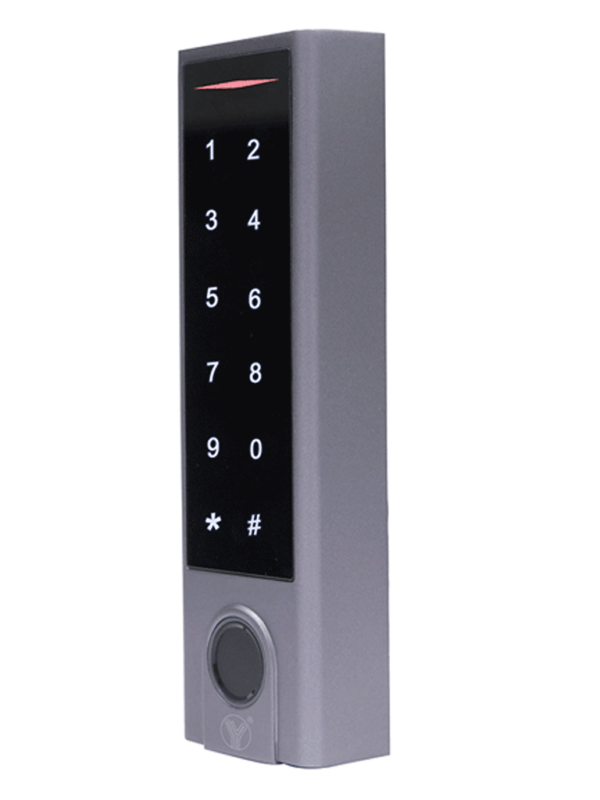 YLI YK1068A - Control de Acceso con Teclado Touch / Huella / Tarjetas ID 125 Khz / Exterior / Entrada Wiegand para Lector Esclavo #YL1 - Image 2