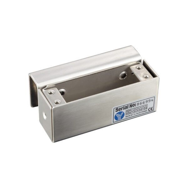 YLI BBK600 - Soporte especial para cerraduras de perno modelo YB300 para Instalación en puertas de vidrio / Aluminio - Image 3
