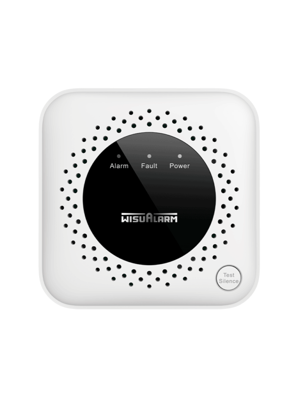 DAHUA WISUALARM DHI-HY-GA40A -Detector de gas metano (CH₄) autónomo, sensor de gas catalítico, salida de relevador, salida de válvula, detección de temperatura ambiente, alarma de 70 dB, LED indicadores, certificación CE, #LoNuevo #Wisualarm - Image 2