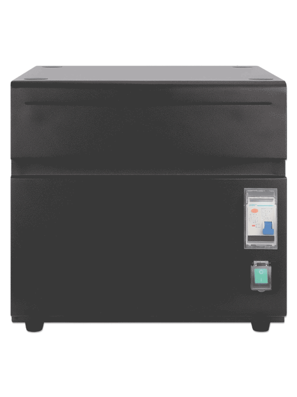 MANHATTAN - 715942 - Gabinete profesional carga 10 puertos USB-C - 180 W / 10 puertos, bahías teléfonos y tabletas, 180 W en total, hasta 18 W por puerto, cerradura, protección sobretensiones, ventilación integrada, carcasa metálica, negro #PROMOABRIL - Image 3